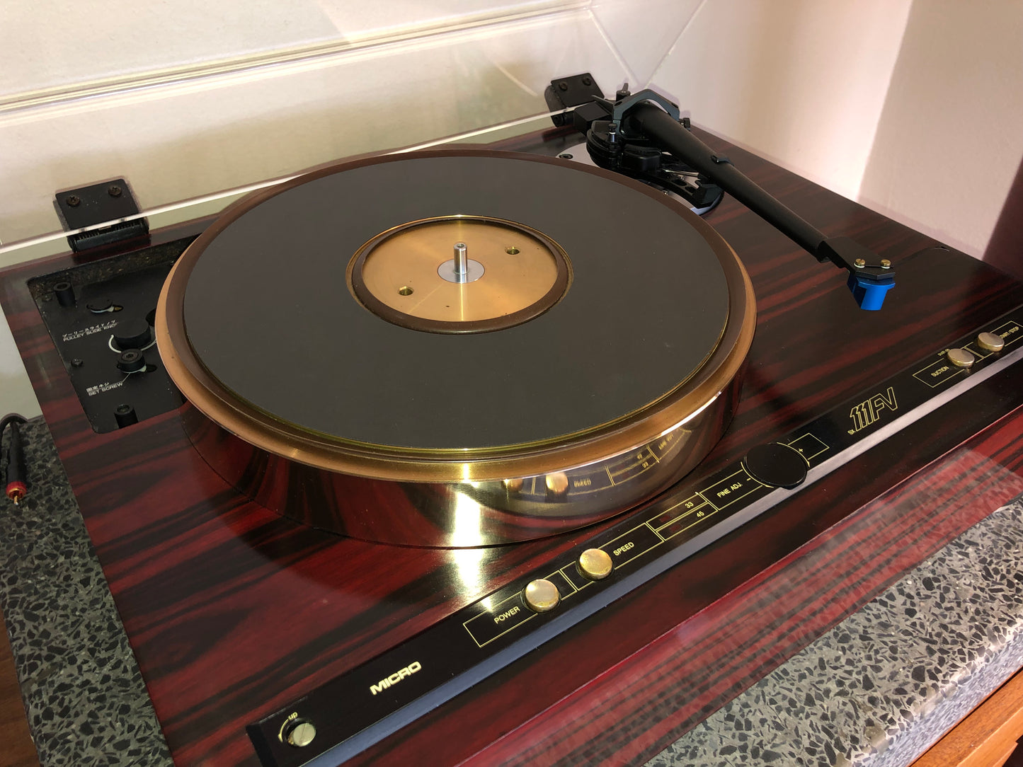 TechDas Turntable Mat for Micro Seiki RX, SX, and BL Models